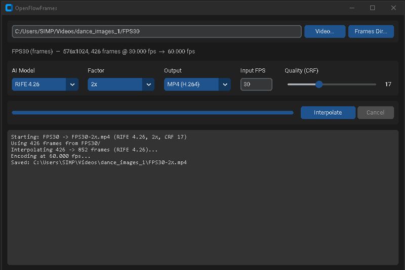 ZeroHackz/OpenFlowFrames 截图预览