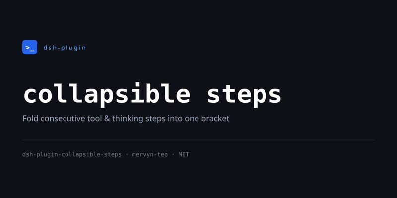 mervyn-teo/dsh-plugin-collapsible-steps 截图预览